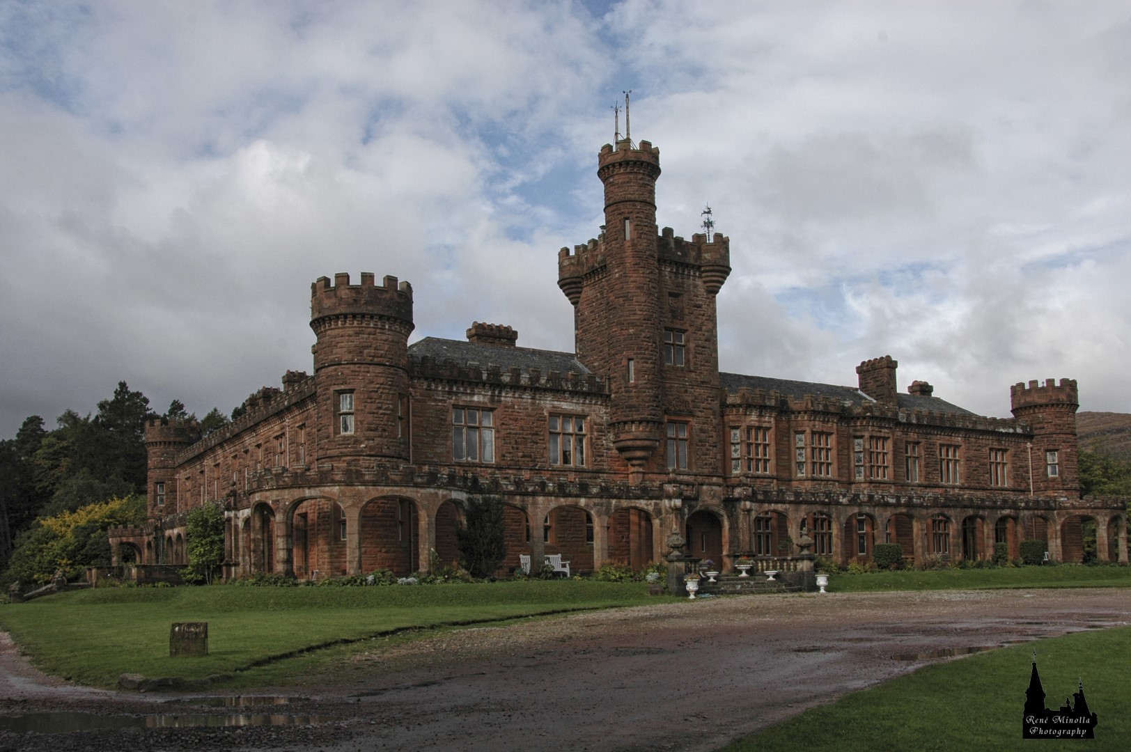 Kinloch Castle, Isle of Rum, Schottland